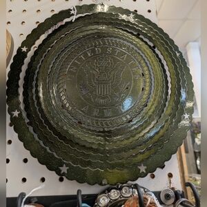 Vintage Hanging Wind Catcher / Spinner - UNITED STATES ARMY